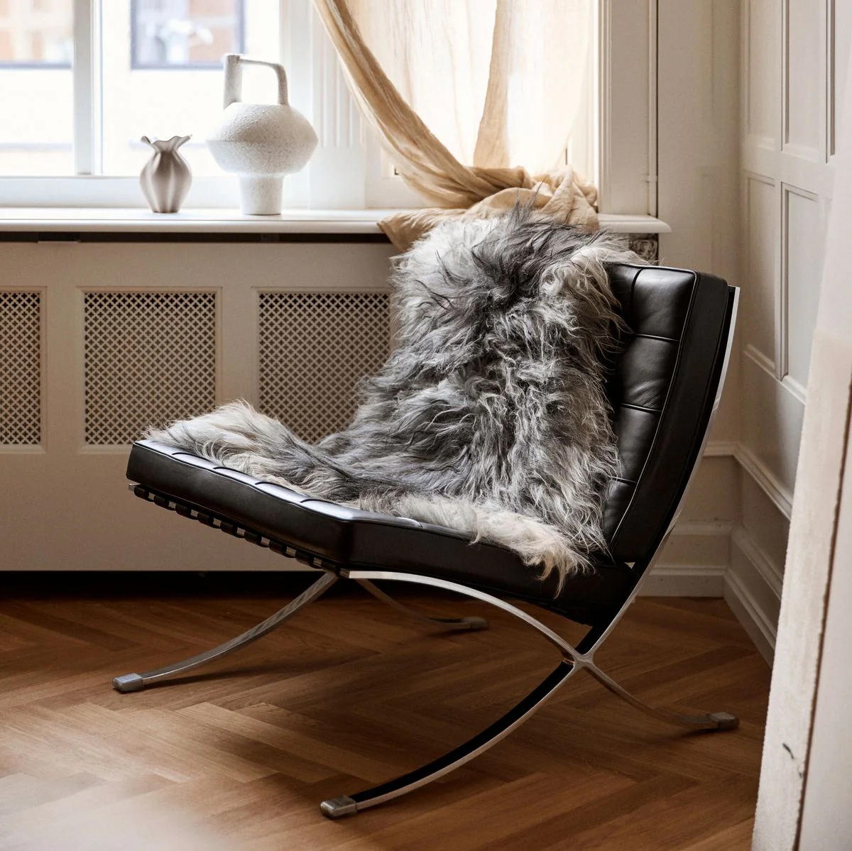 Saueskinn | Langhåret | Island | 120+x60 cm - Image 13