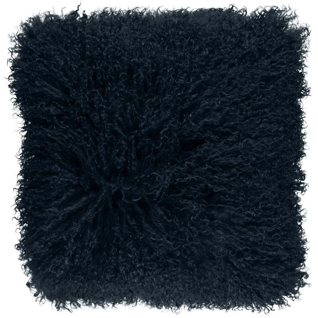 Saueskinnspute | Krøllet | Tibet | 40x40 cm - Image 11