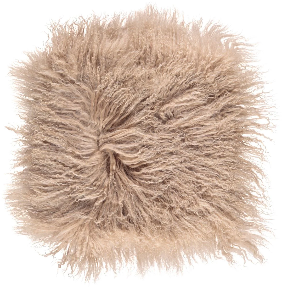 Saueskinnspute | Krøllet | Tibet | 40x40 cm - Image 18