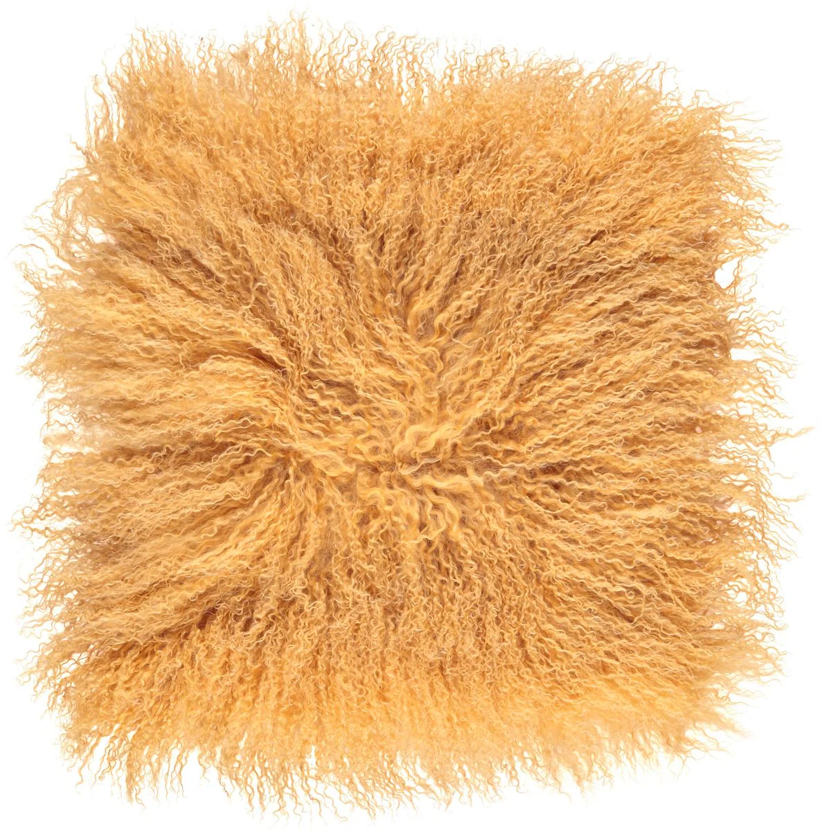 Saueskinnspute | Krøllet | Tibet | 40x40 cm - Image 7