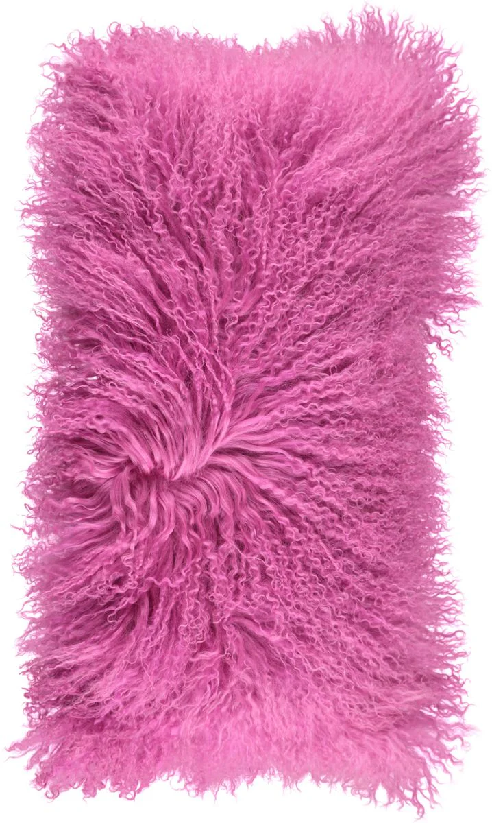 Saueskinnspute | Krøllet | Tibet | 28x56 cm - Image 14