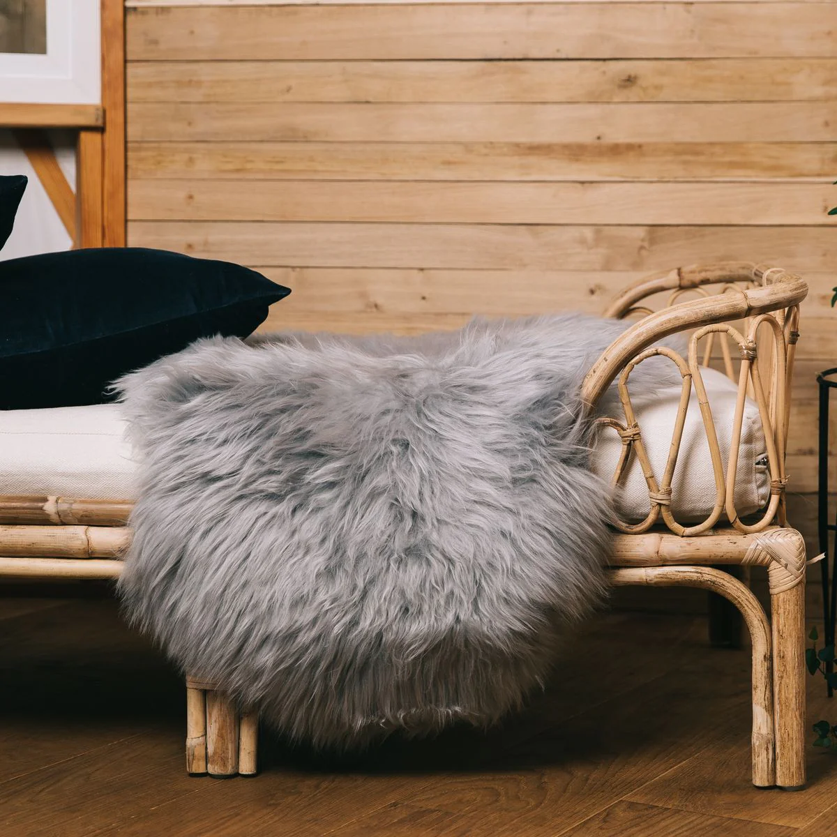 Merino saueskinn | Langhåret | New Zealand | Ca. 90x60 cm - Image 8